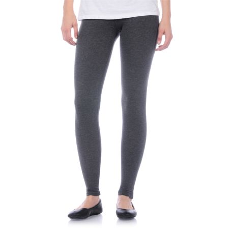 Zine Girls Basic Charcoal Heather Leggings