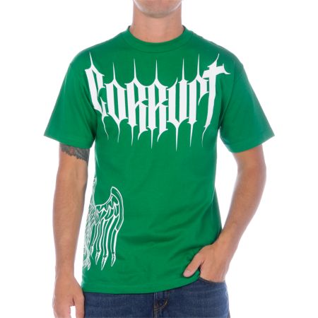 Corrupt Clothing Enemy Green Tee Shirt