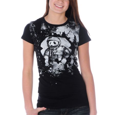 Empyre Girl Pandanaut Black Tee Shirt