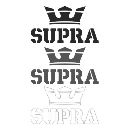Supra Diecut Sticker