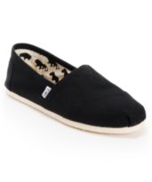 Toms Shoes Guys Classic Black Shoe