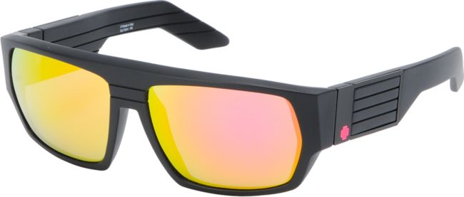 Spy Sunglasses Blok Matte Black & Multilay Pink Sunglasses