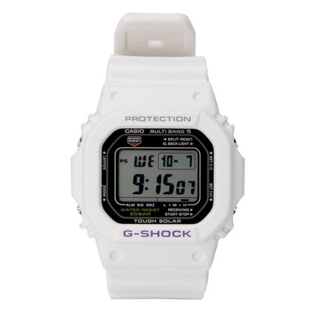G-Shock GWM5600A-7 Solar Power G-Lide White Digital Watch