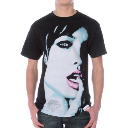 Diamond Supply Diamond Eyes Black Tee Shirt