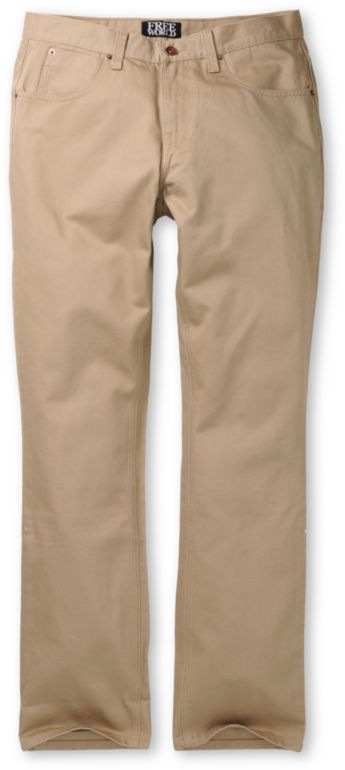 Free World Messenger Skinny Khaki Twill Pants
