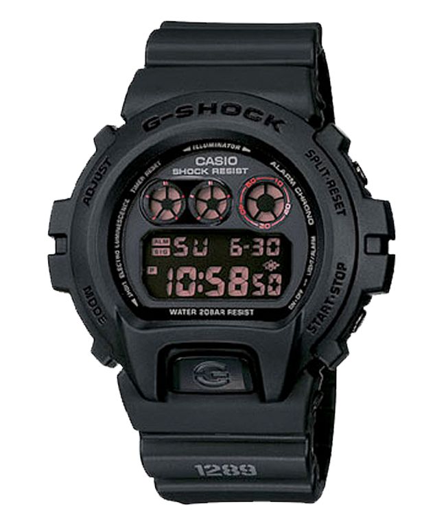 G-Shock DW6900MS-1 Classic Black Watch