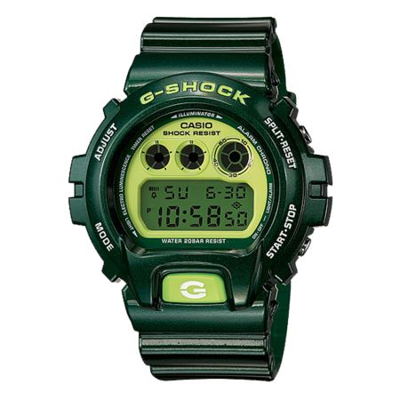 G-Shock DW6900CC-3CR Green Digital Watch