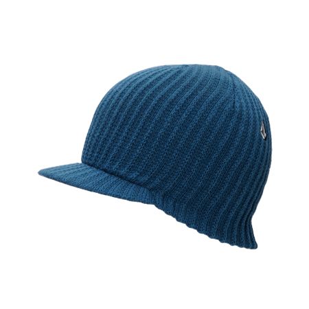 Volcom Full Stone Blue Visor Beanie
