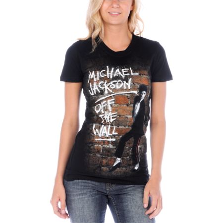 Bravado Off The Wall Album Cover Black Tee Shirt