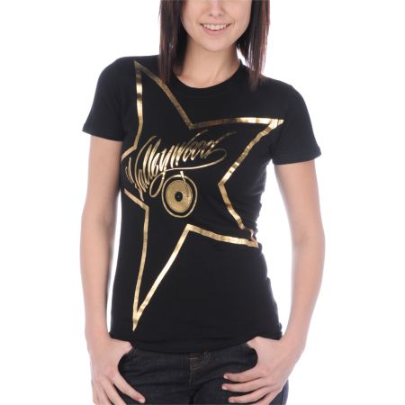 Valleywood Fame Black Tee Shirt