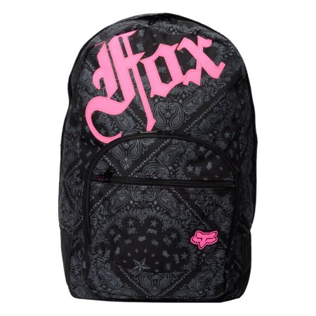 Fox Girls So Grooveable Black Backpack