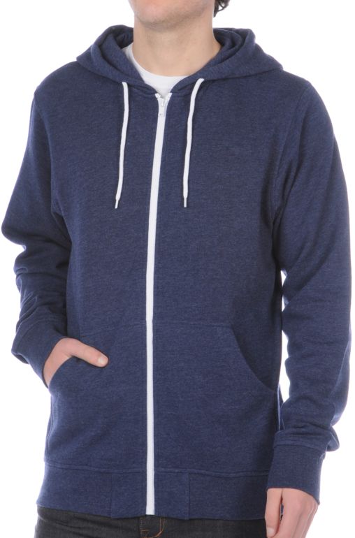 Zine Template Solid Navy Hoodie