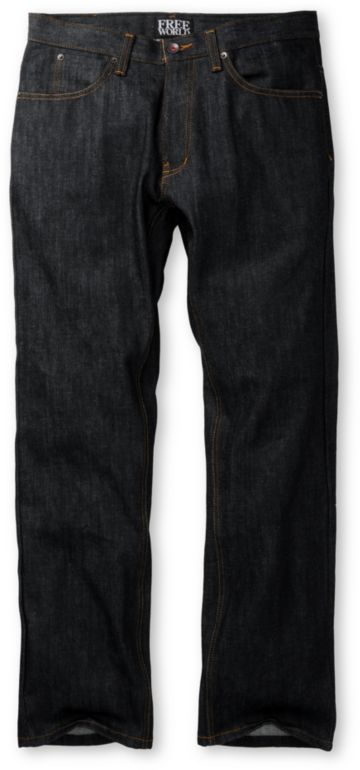 Free World Garage Raw Wash Regular Fit Jeans
