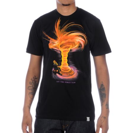 Imaginary Foundation The Force Black Tee Shirt