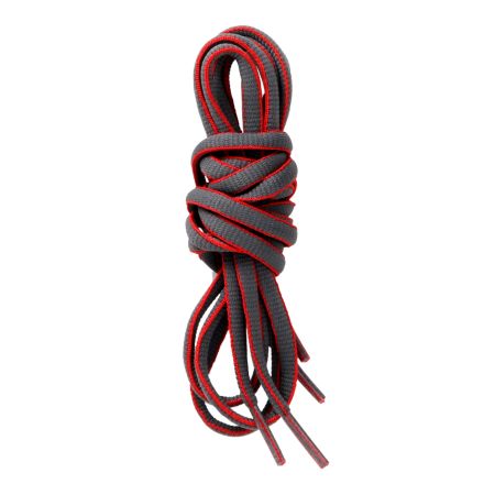 J.J. Accessories Red Oval Shoe Laces