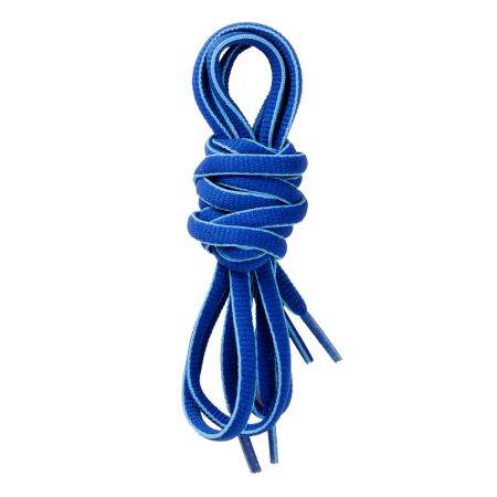 J.J. Accessories Blue Oval Shoe Laces