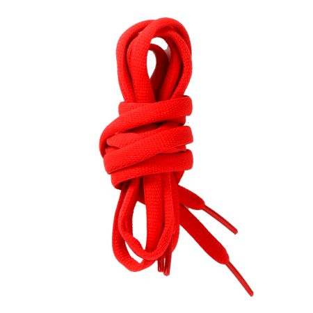 J.J. Accessories Red Oval Shoe Laces