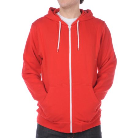 Zine Template Solid Red Hoodie