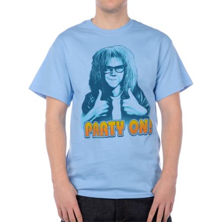 Changes Party On Light Blue Tee Shirt