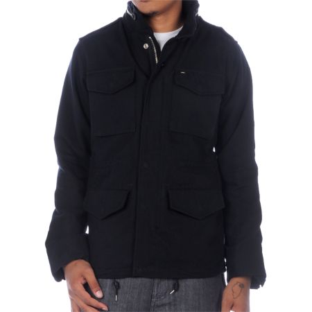 Obey Iggy Black Casual Jacket