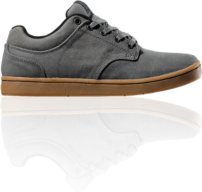 Supra Dixon Grey Canvas Shoe