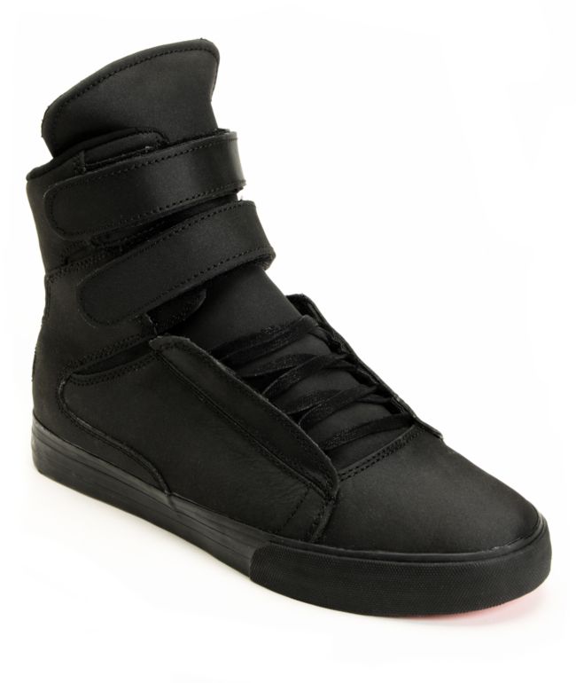 Supra Red Carpet Edition TK Society Tuf Black Shoe