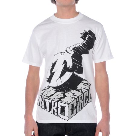 Nitrco Circus Concrete White Tee Shirt
