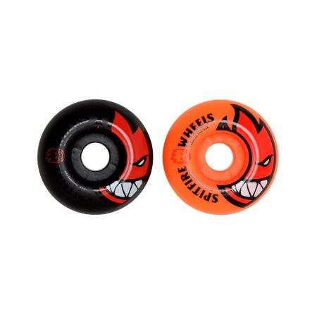 Spitfire Colored Halloween Orange & Black 50mm Skateboard Wheels