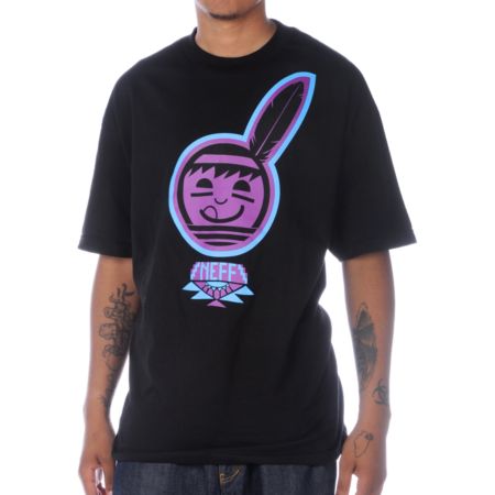 Neff Indian Black Tee Shirt
