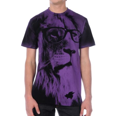 Glamour Kills King Of Jungle Black Tee Shirt