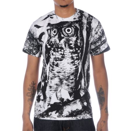 Glamour Kills Owl Of The Jungle White Tee Shirt