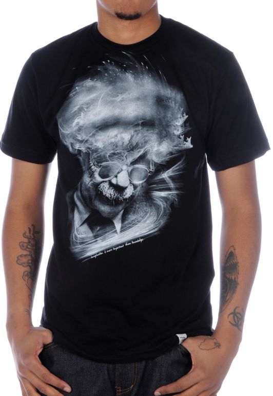 Imaginary Foundation Albert Black Tee Shirt