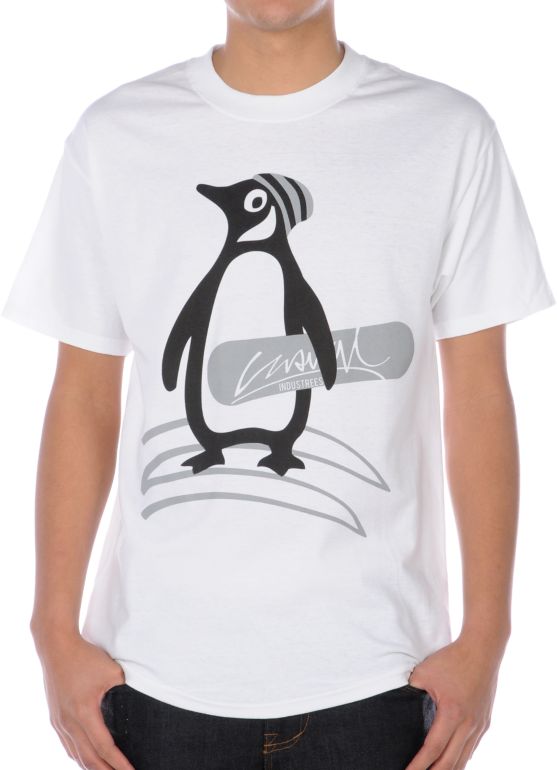 Casual Industrees Penguin White Tee Shirt