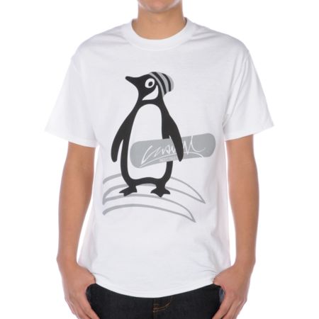 Casual Industrees Penguin White Tee Shirt