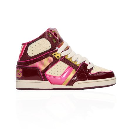 Osiris Bronx Print, Pink & Gold Shoe