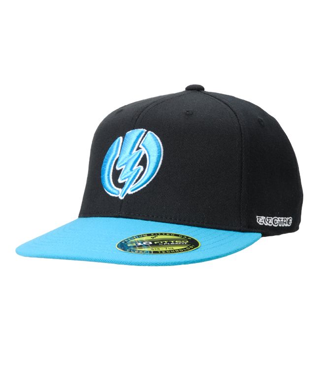 Electric Pro Volt Black & Cyan Flexfit Hat