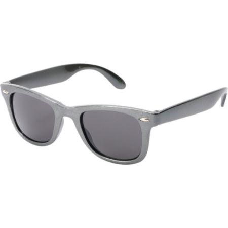 Jack Martin Frisky Times Grey Woodgrain Sunglasses