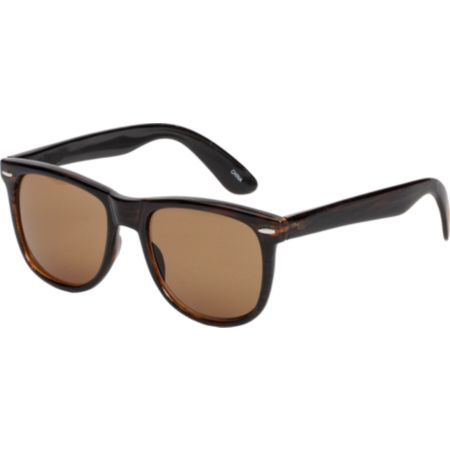Jack Martin Frisky Business Stripe Tort Sunglasses
