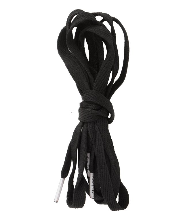 Mr. Lacy Flatties Black Shoe Laces