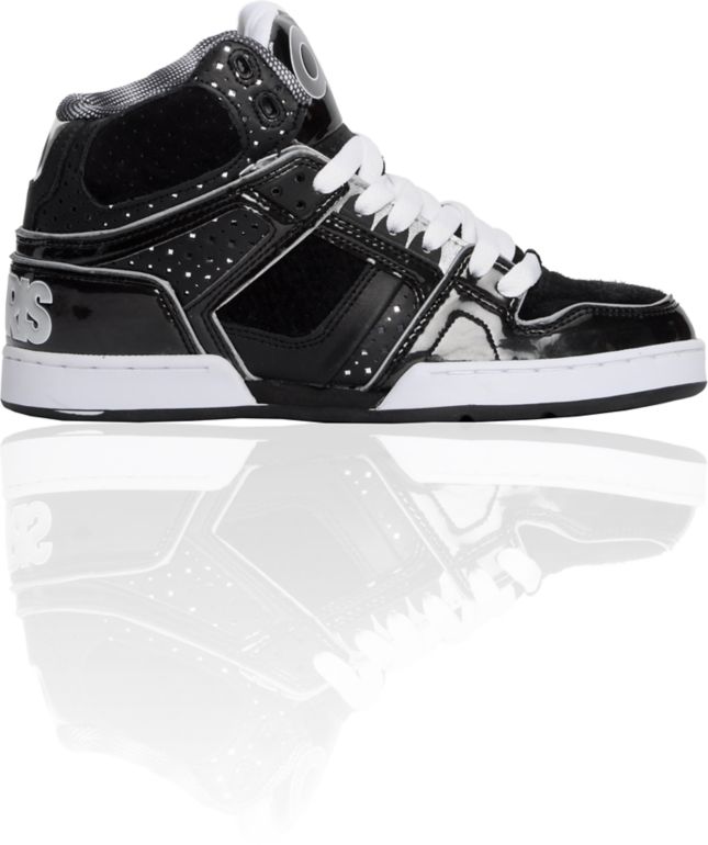 Osiris NYC 83 Ultra Black & Silver Shoe