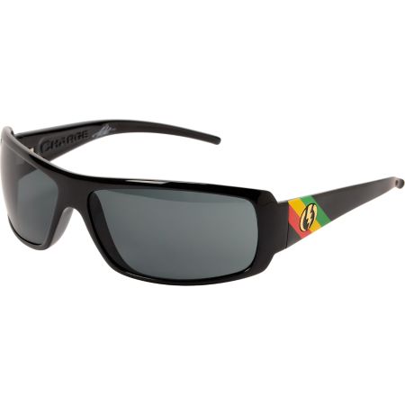 Electric Charge Black Tweed Sunglasses
