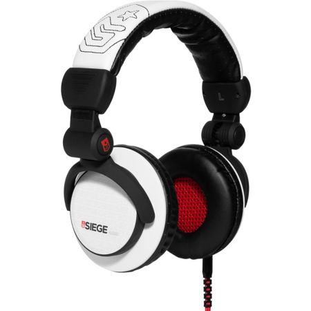 Siege Audio Eleven White Headphones