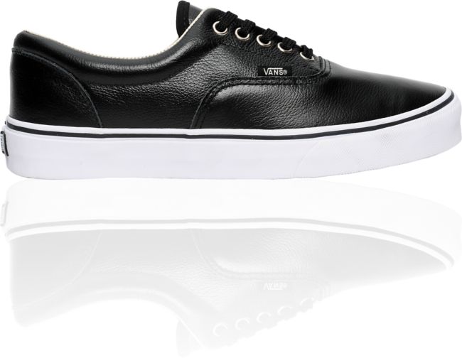 Vans Era Black Leather Shoe