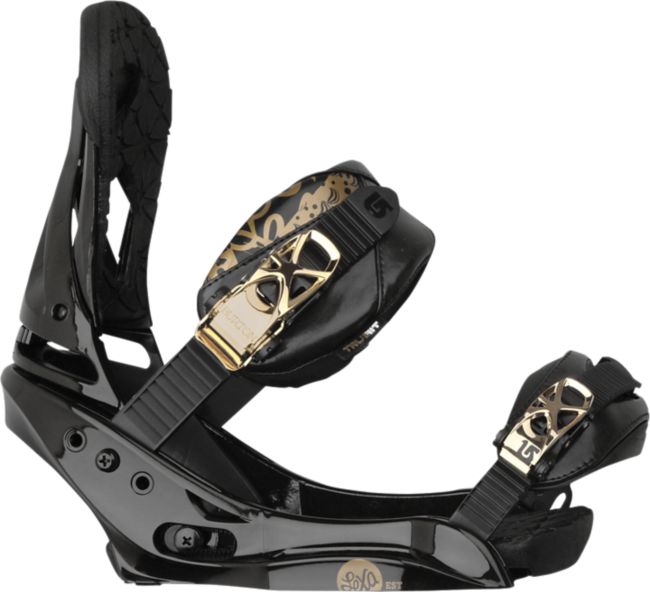 Burton Lexa EST Black & Gold 2011 Girls Snowboard Bindings