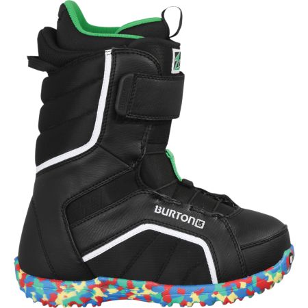 Burton Zipline Black 2011 Kids Snowboard Boots