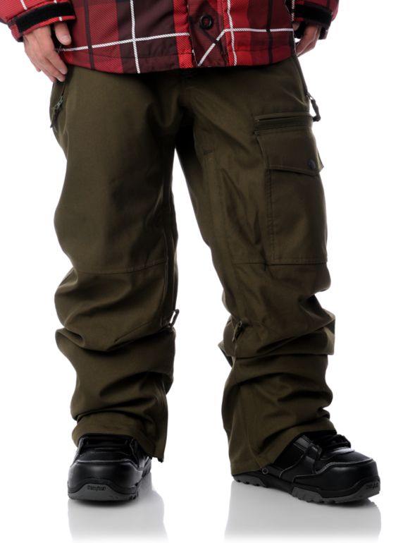 Aperture Undercut Olive Snowboard Pants