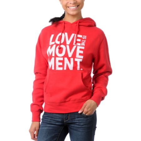 TWLOHA Movement Red Pullover Hoodie