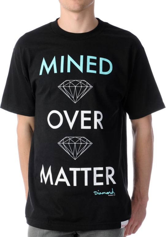 Mind Over Matter Black Tee : PDP