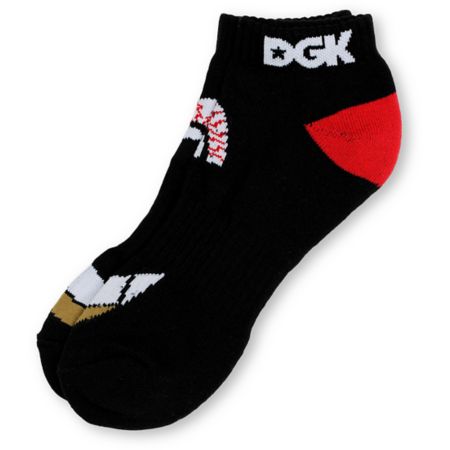 DGK Eyes Black Ankle Socks