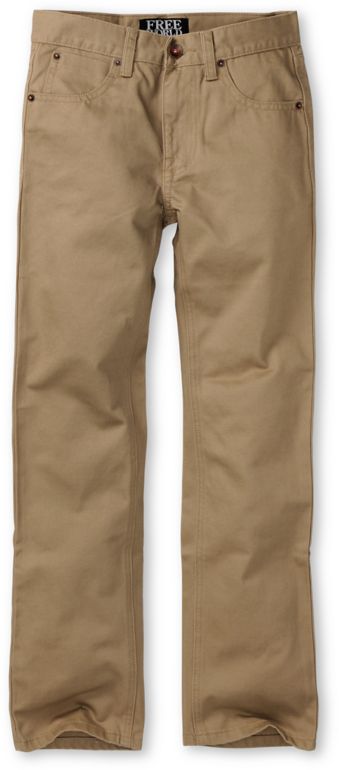 Free World Boys Messenger Khaki Chino Pants